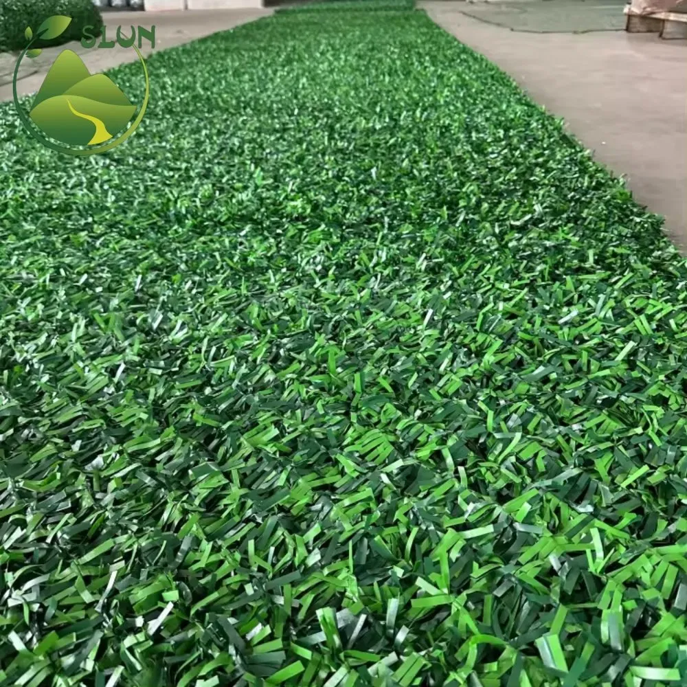 Green Grass Hedge Roll Artificial Fence