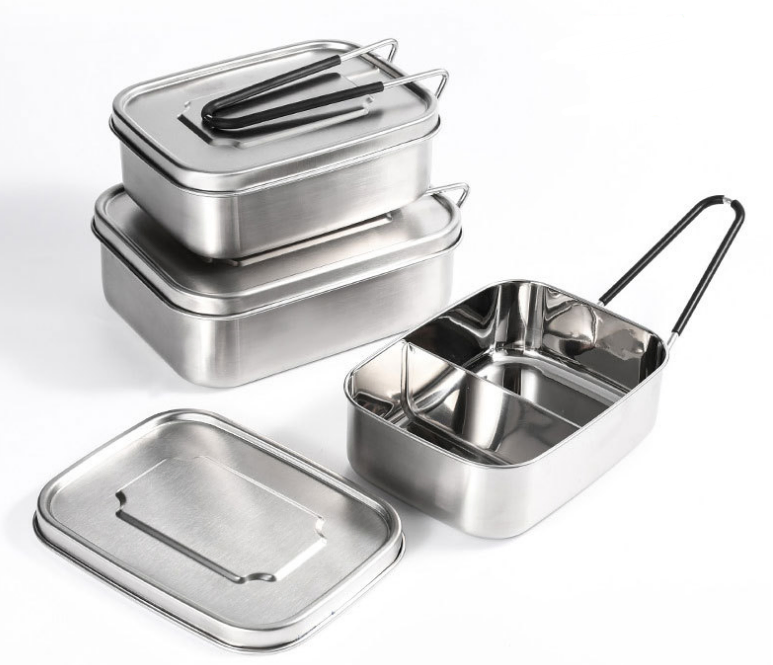 Stainless Steel Dishwasher Safe and Leak-Proof Lunch Box