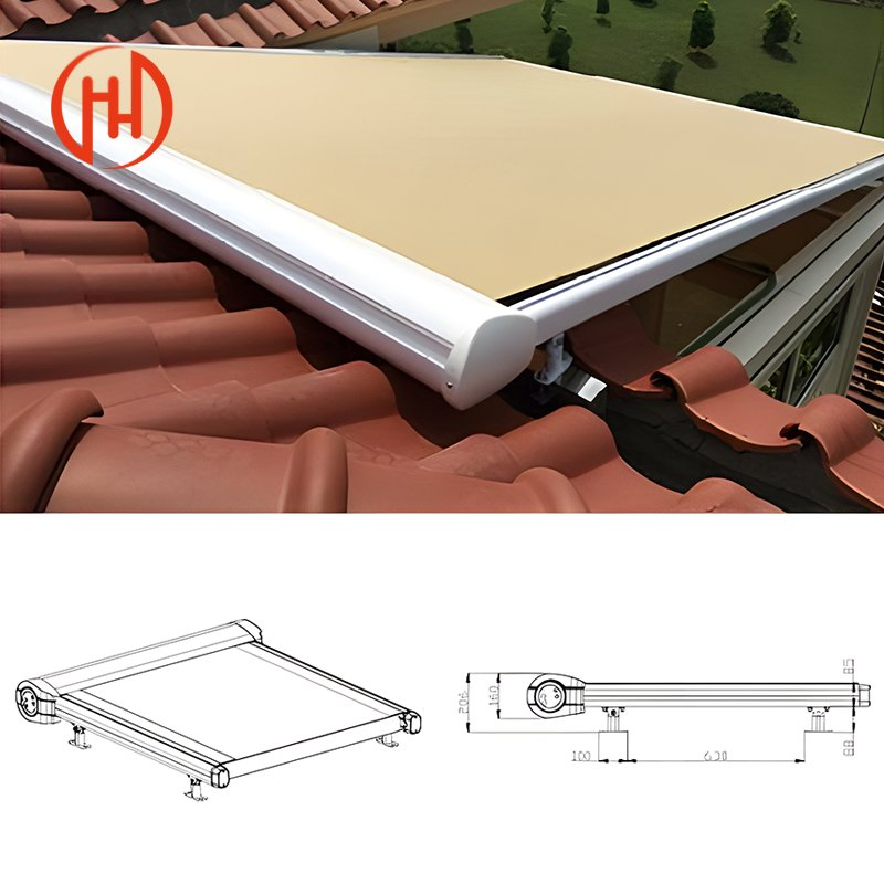 Portable Canvas Awning for Easy Setup and Outdoor Convenience