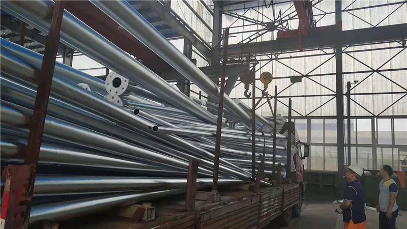 Hepu Steel Pole Lamp Pole 4-30m Pole for Street Light