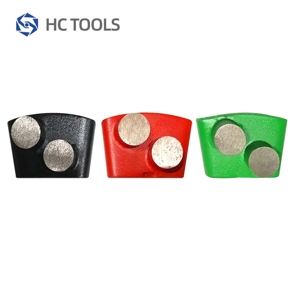 Алмазный шлифовальный сегмент с двойной застежкой