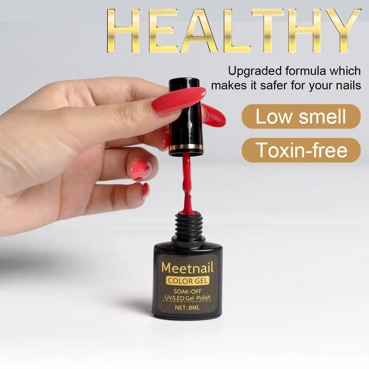 20-Color Base Coat Nail Polish Set