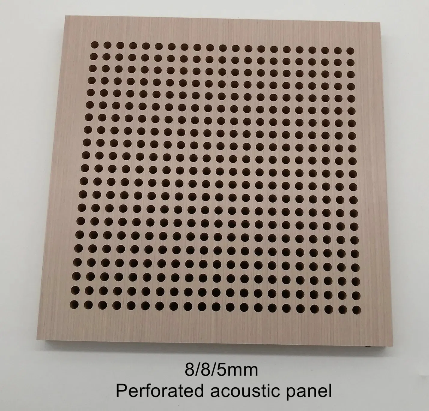 8/8/3mm Straight Perforated Acoustic Panel for Wall and Ceiling Sound Absorption Solution