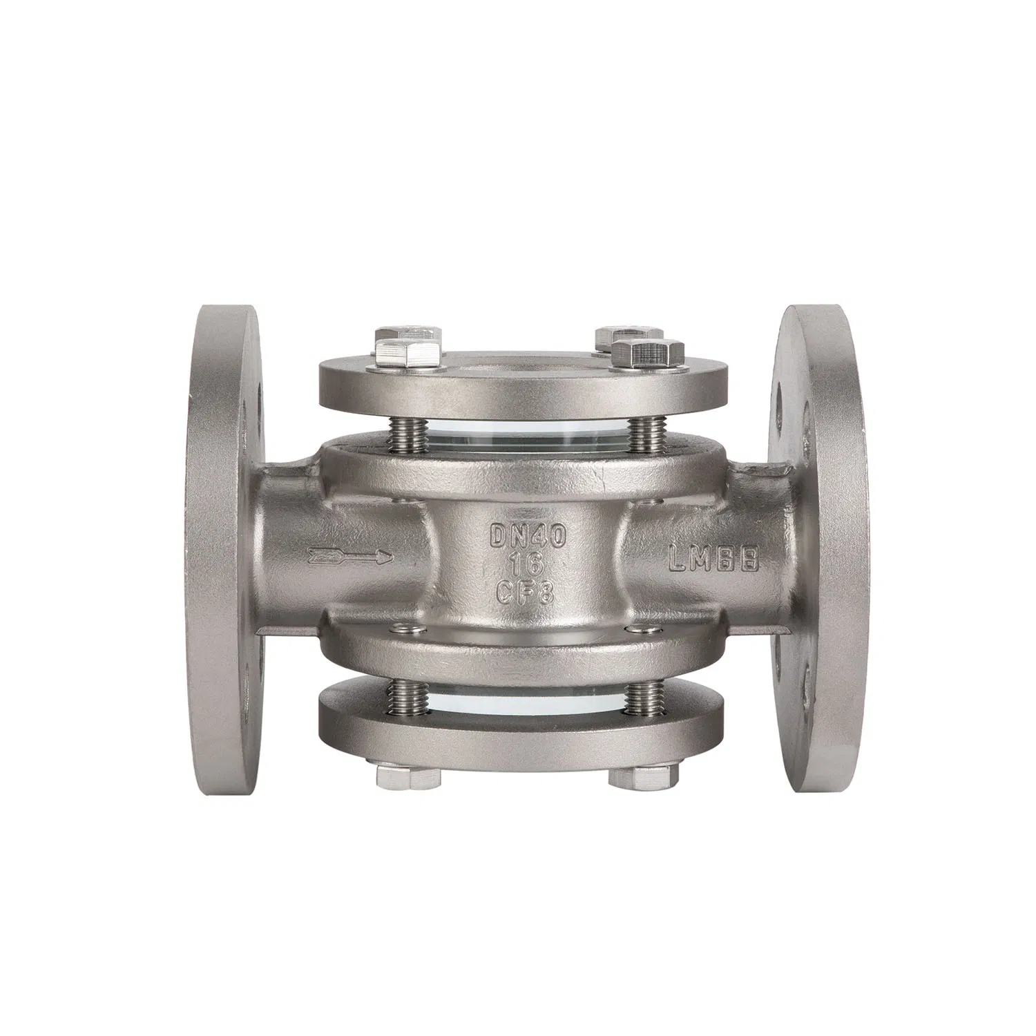 Premium Stainless Steel Flange Sight Glass for Pipe Applications