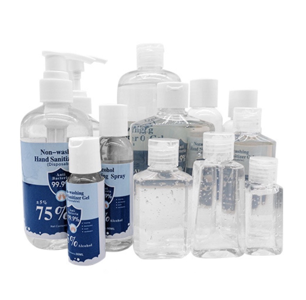 FDA/ISO/BSCI Certified OEM Logo 100ml 75 Alcohol Spray Antibacterial Liquid Disinfectant Alcohol Hand Sanitizer Spray