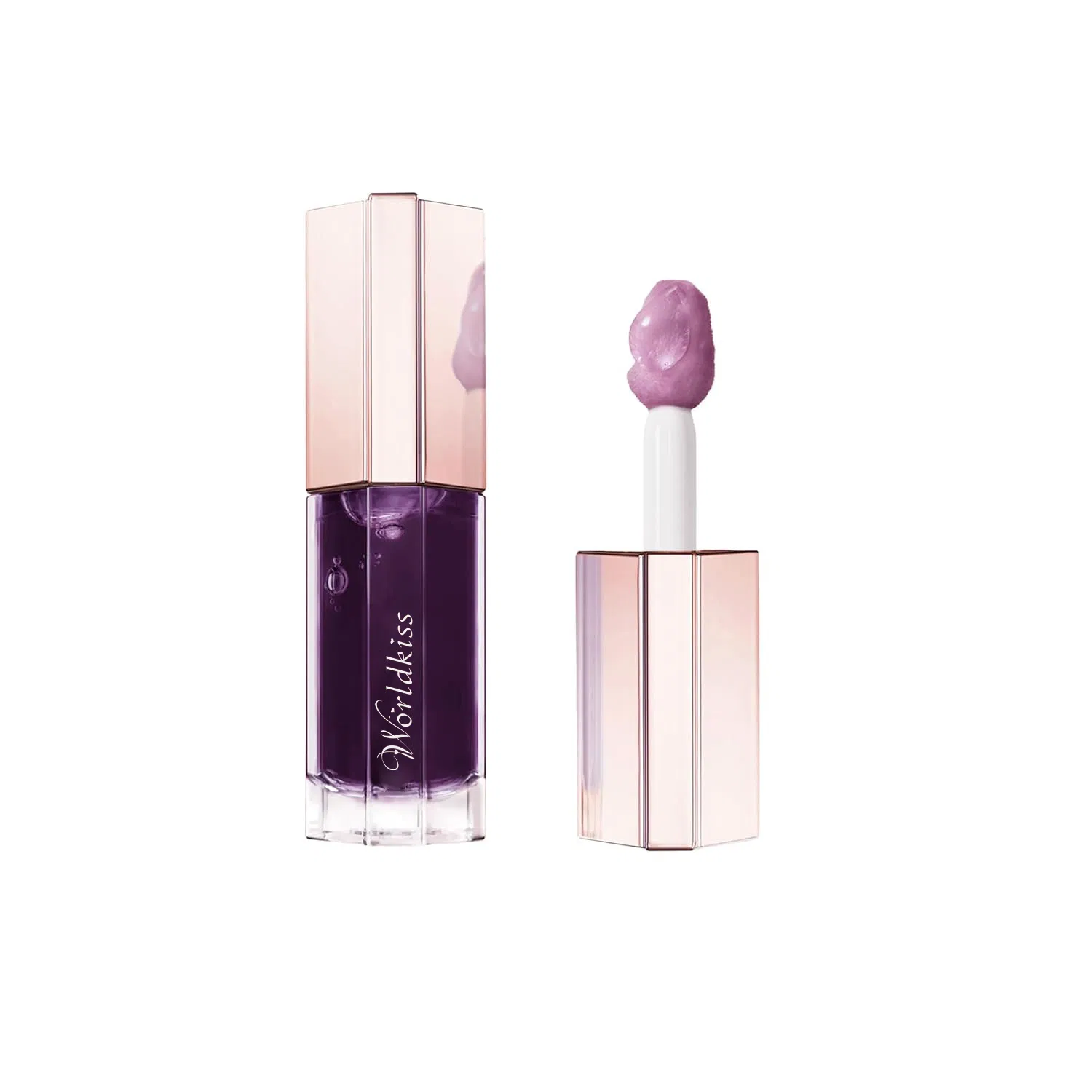 Hydrating Lip Gloss Oil in Gloss Long Lasting Moisturizing Shine Vegan Private Label Lipgloss