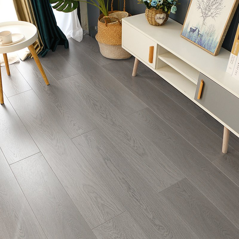 Premium Brushed Oak Flooring in Elegant Grey and White