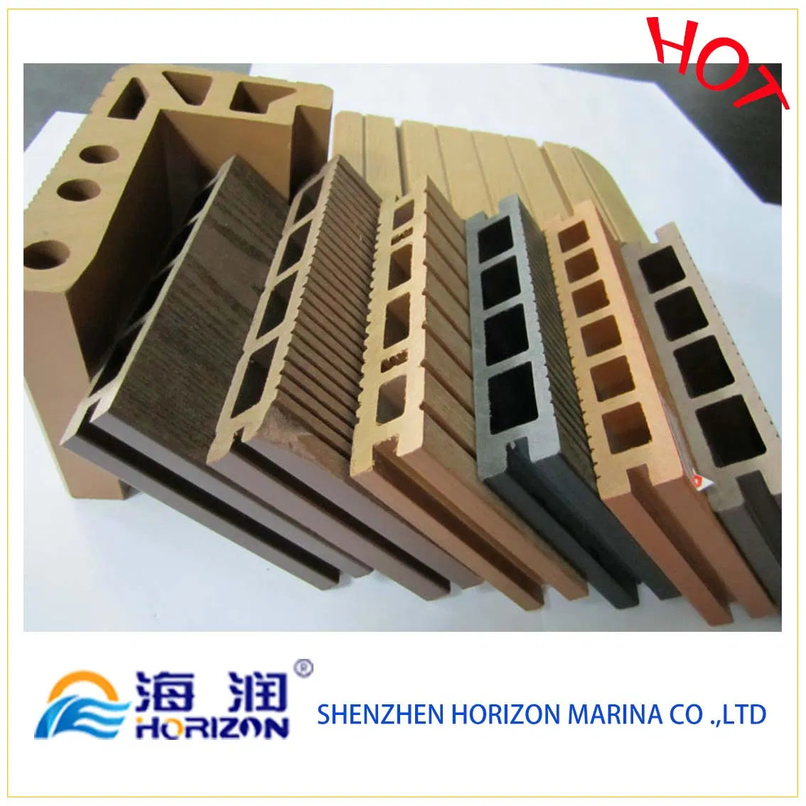 Hot Sale Pwc Flooring PVC WPC Decking/Wood Plastic Composite