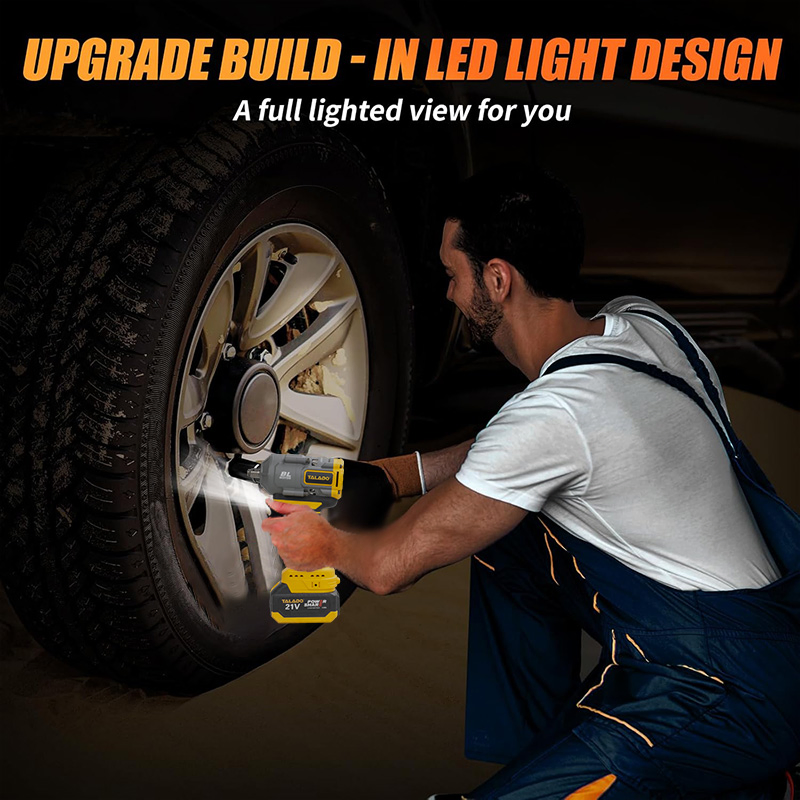 Powerful Electric Impact Wrench 1/2 Inch Drive for Professional Use