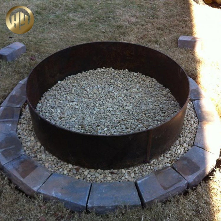 Стальной круглый обогреватель-камин Corten Steel