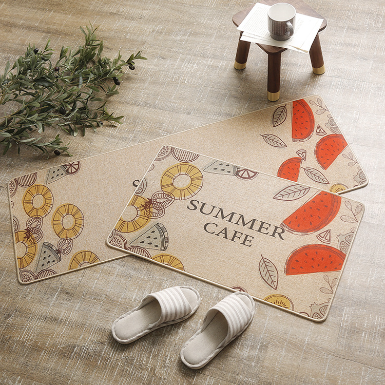 Printed Water Absorbent Oil Absorbent Floor Mat