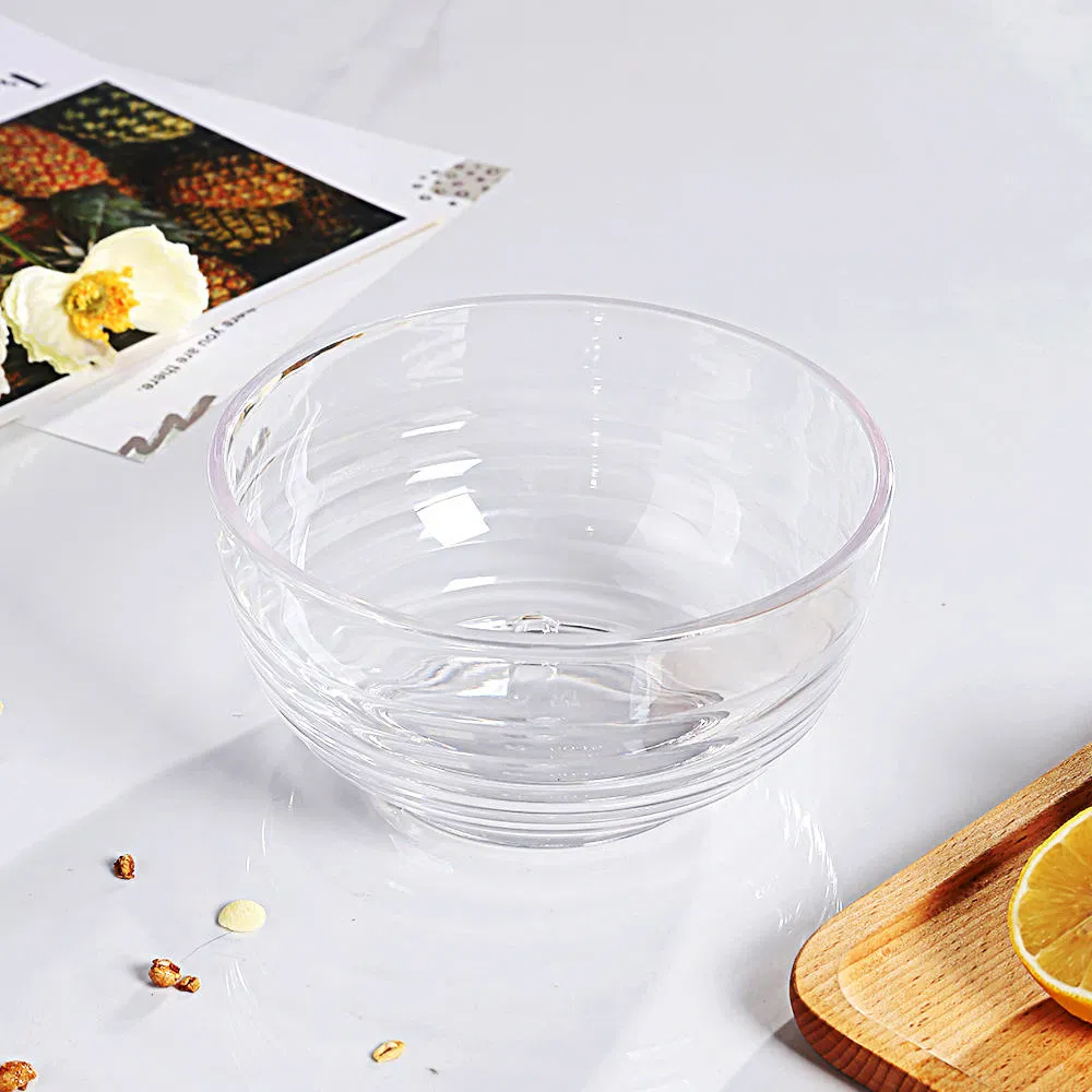 Ultra-Portable Transparent Collapsible PC Mixing Bowl