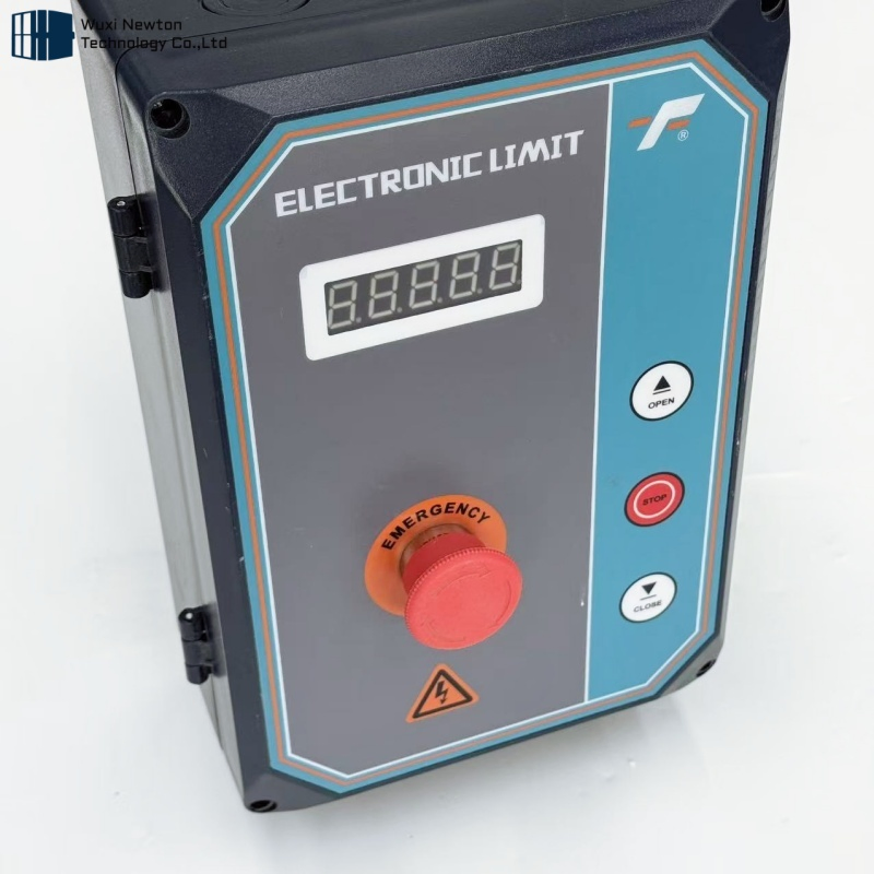 800W Manual Zipper Device Stable Side Mount Industrial Door Motor for Warehouse Use