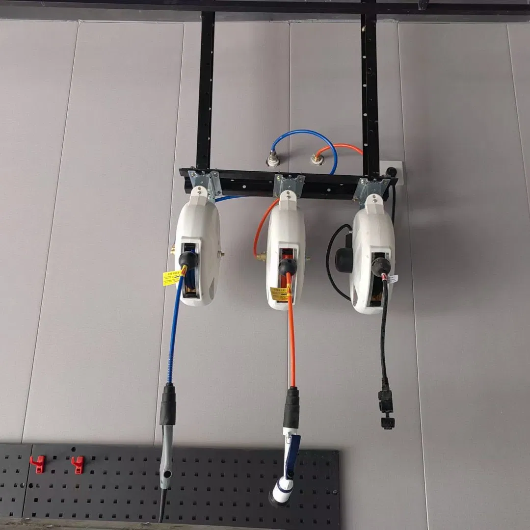 Self-Retracting Pressure Washer Hose Reel