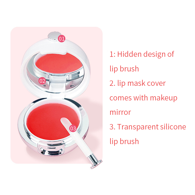 Lips Care Natural Moisturizing Hydrating Wholesale Natural Rose Lip Mask