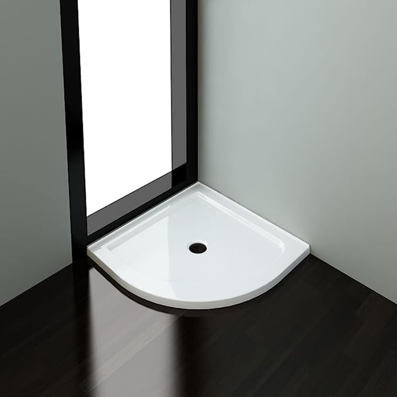 Custom Design Cheap Tempered Glass Shower Enclosure Corner Bathroom Shower Tray