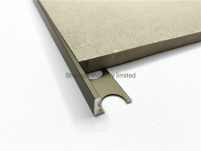 Wholesale Porcelanato Accessories Aluminum Corner Curve Tile Trim