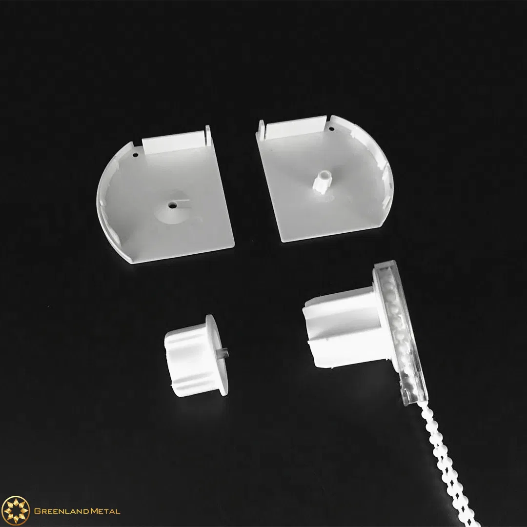 Gl1025 Plastic Cassette End Caps in White Color