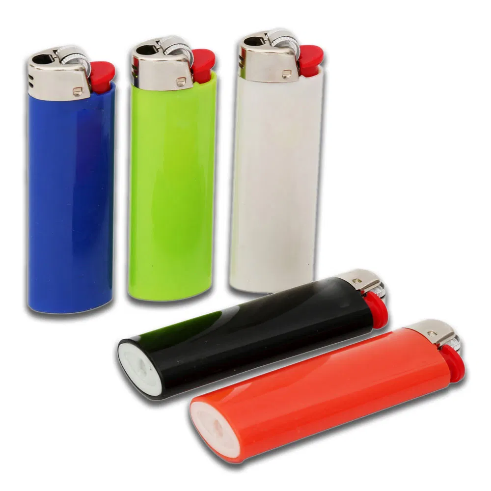Smoking Lighter Semi-Transparent Candy Color Bi Lighter