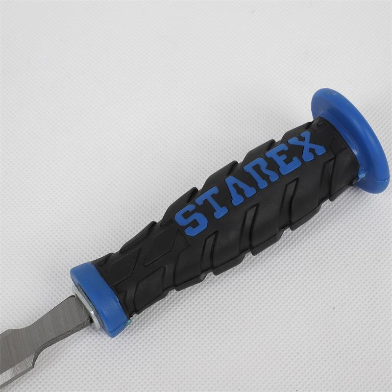 Tire Shape Handle Woodworking Chisel Manual Woodworking Tool High Carbon Steel Woodworking Flat Chisel
