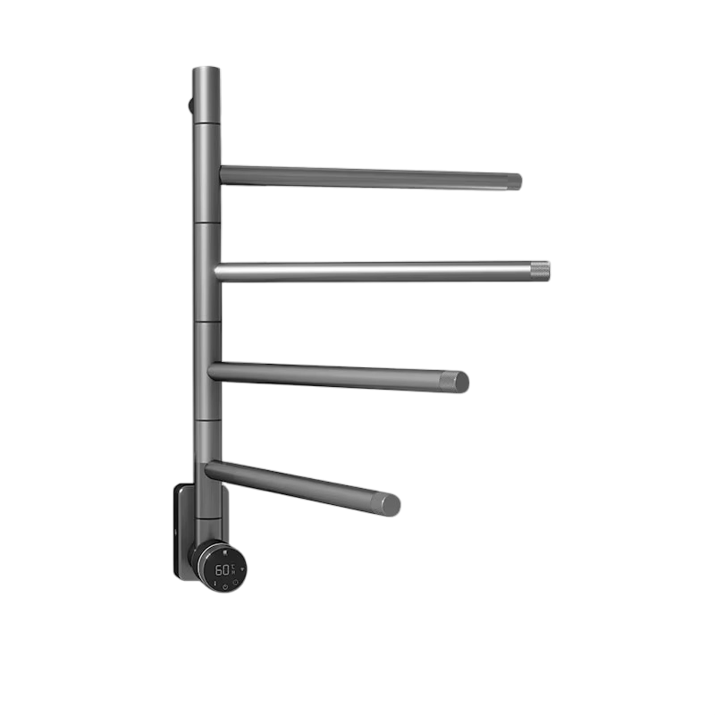 Versatile Electric Towel Warmer New Design Chrome Electric Towel Dryer Bathroom Heated Towel Warmer Rack