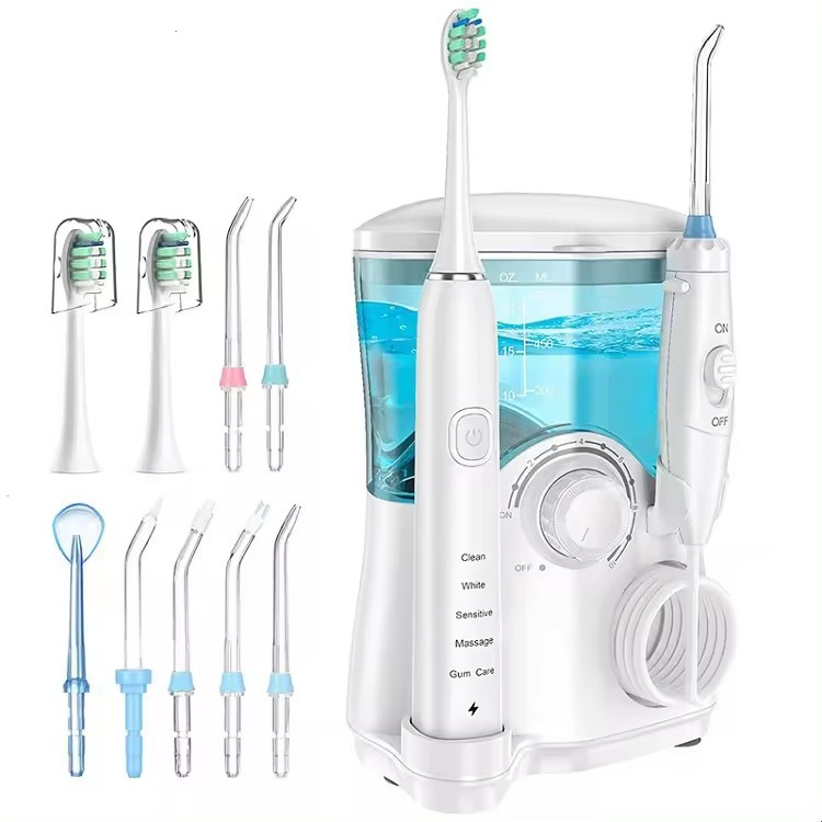 Water Flosser Cordless Teeth Cleaner Portable Waterproof Rechargeable Water Flossing