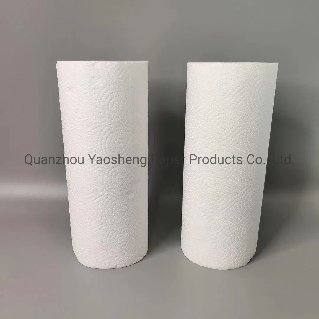 Free Sample-Highly Absorbent Bamboo Paper Towels 1ply Kitchen Roll Paper Towel