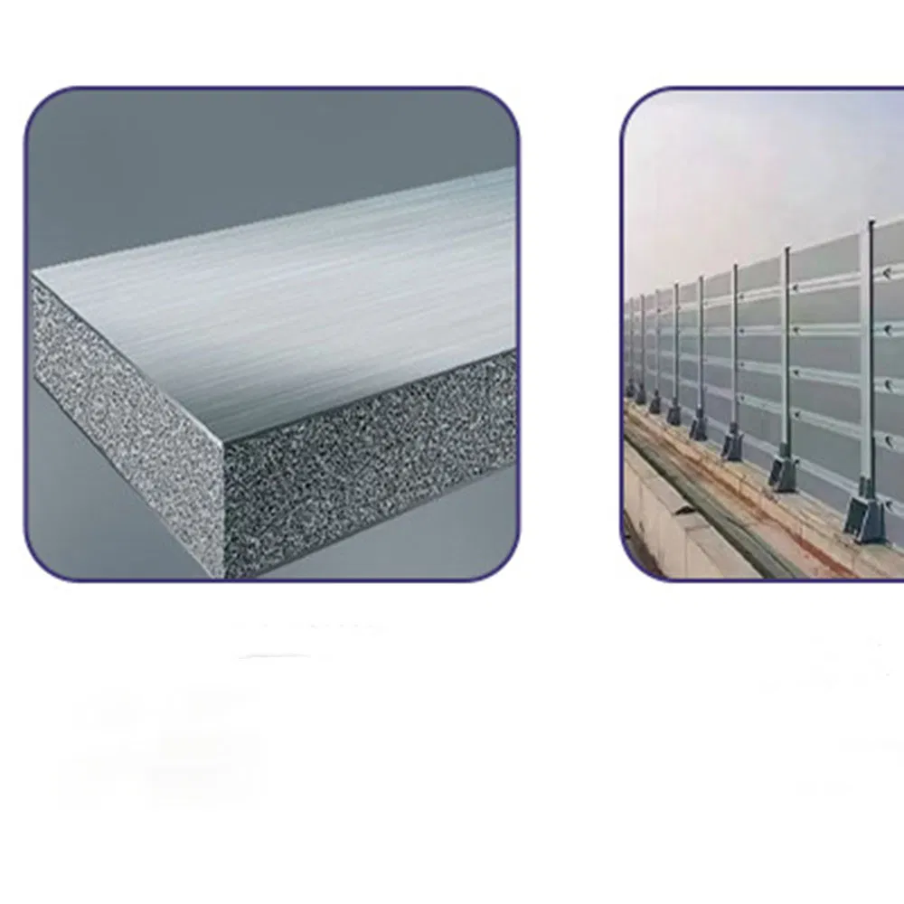 Custom Galvanized Microporou Panels Residents Noise Reduction Soundproof Fence