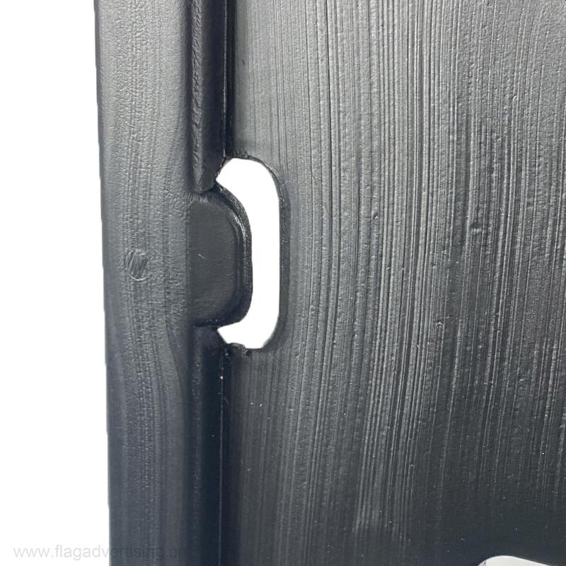 Small Outdoor Water Filled Double-Sided Poster Holder a Board