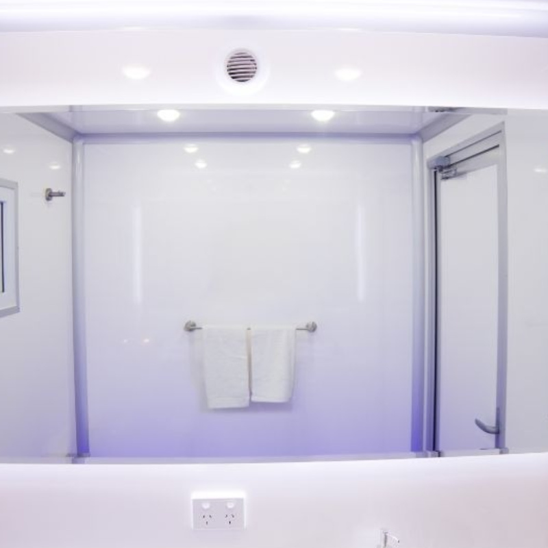 a Durable Mobile Toilet Provides Essential Facilities for Any Temporary Worksite
