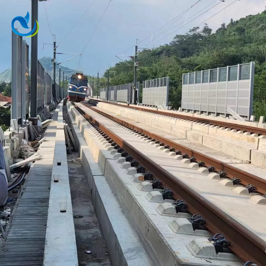 Arris Water Resistance Railway Sound Absorb Metal Noise Barrier