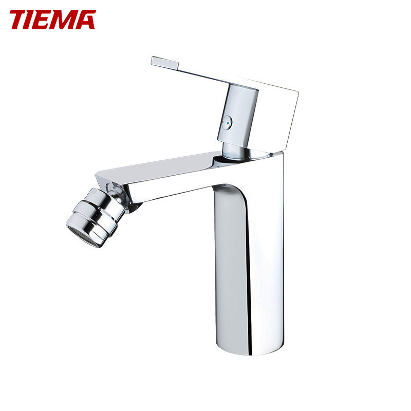 Смеситель для биде Tiema, латунь, однорычажный