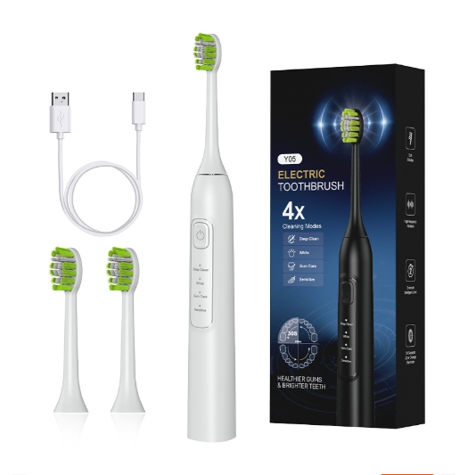 Advanced Ultrasonic Electric Toothbrush for Deep Cleaning & Whitening