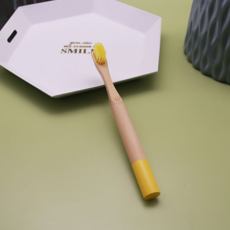 100% Biodegradable Zero Plastic Eco-Friendly Bamboo Toothbrush for Hotels
