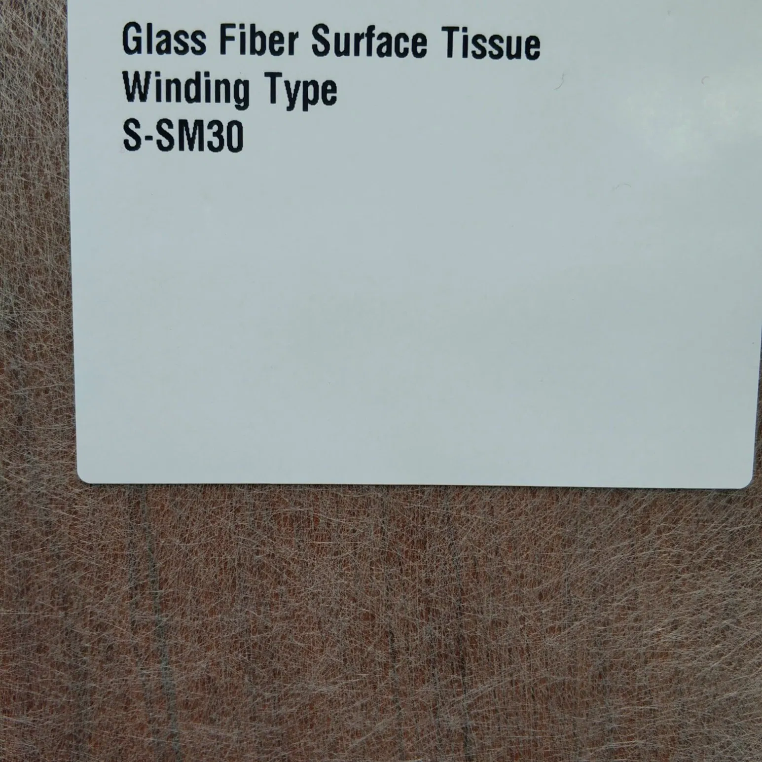 Fiberglass Surface Tissue Nonwoven for Winding Process, 30GSM