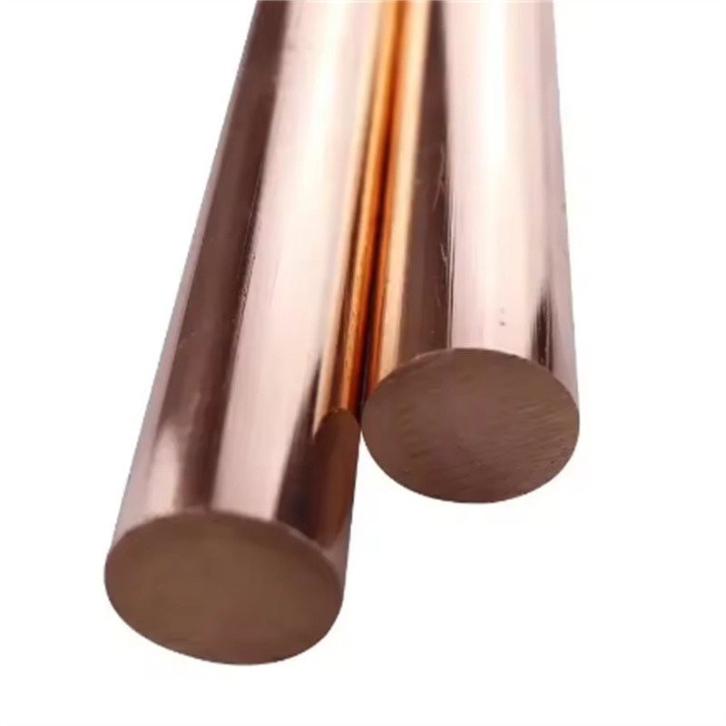 T2 C11600 C12000 C12200 Industrial Round Copper Bar 99.9% Purity Cu 500mm Diameter with Punching Service
