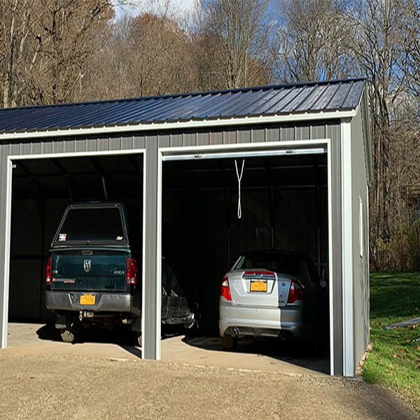 Gable End Light Steel Structure Farm Shed Garage