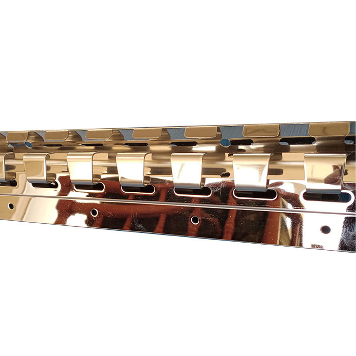 Customized Service Stainless Steel 201 Hanger & Clip for PVC Strip Curtain Support
