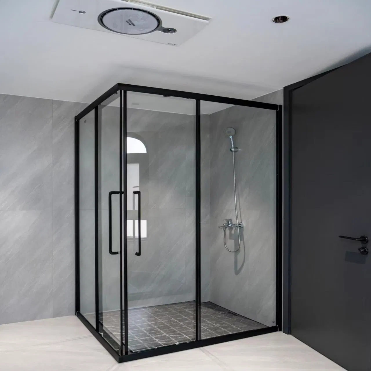 17. OEM/ODM Aluminum Shower Heavy Duty Sliding Glass Door Partition Screen From China Factory Bulk Wholesale Pricing