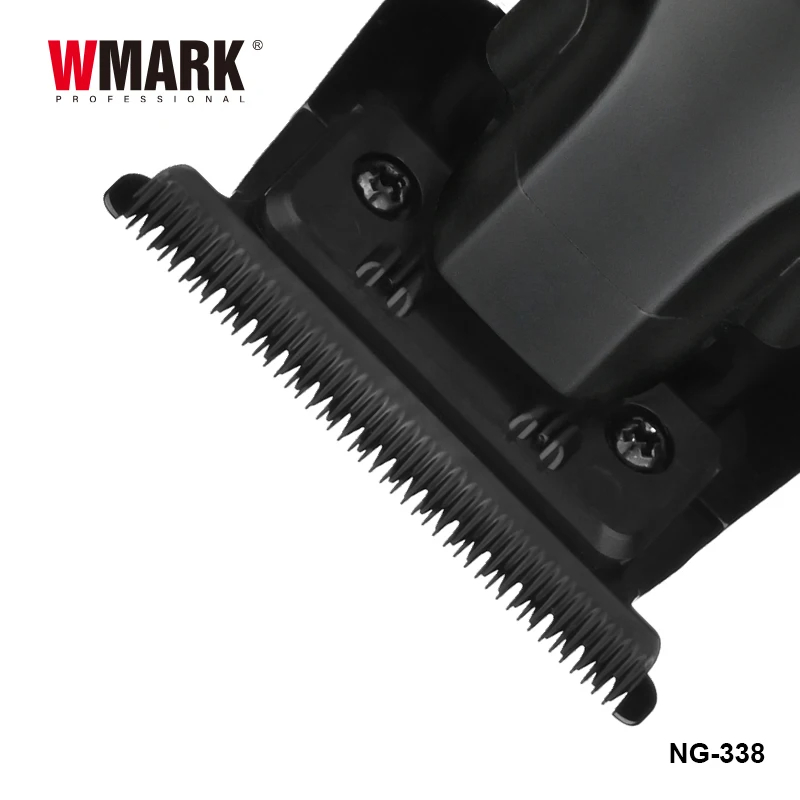 Wmark Ng-338 Wholesale 7000rpm Professional Barber Hair Trimmer Dlc Blades and Ceramic Blades Cordless Hair Trimmers for Salon