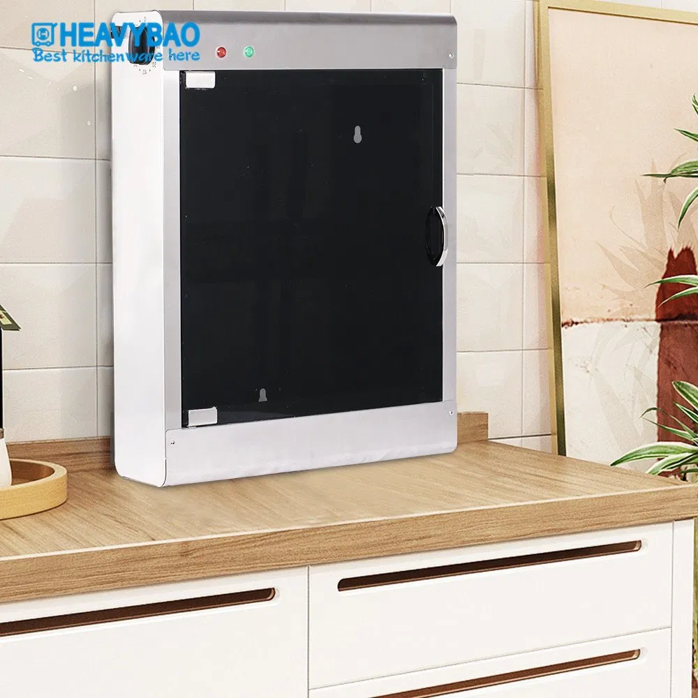 Heavybao Cutlery Rack UV Sterilizer Disinfection Sterilization Cabinet