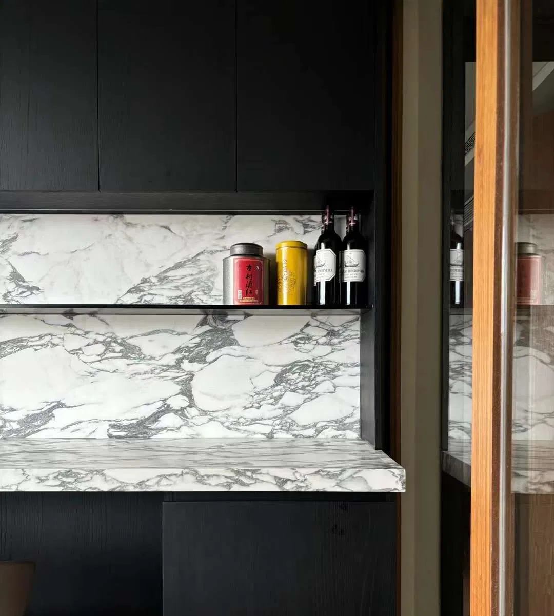Ita; Ly Arabescato Background Wall Home Decoration