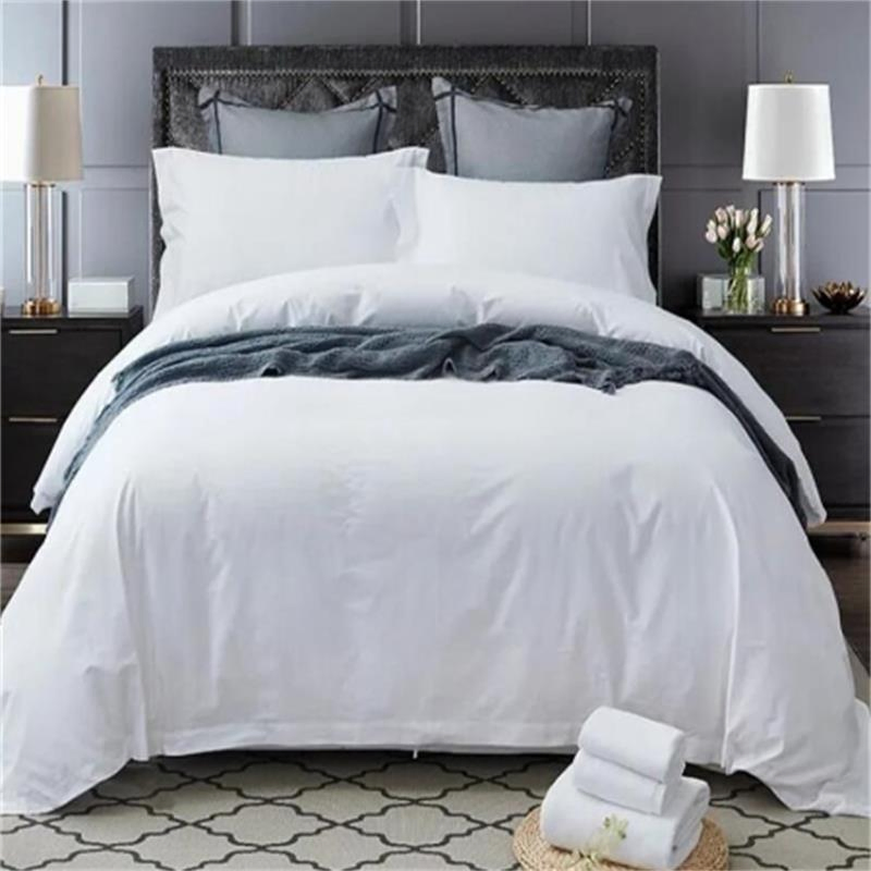 400 Thread Count 100% Cotton Sateen Queen Size Sheet Set Hotel Quality Bedding Set