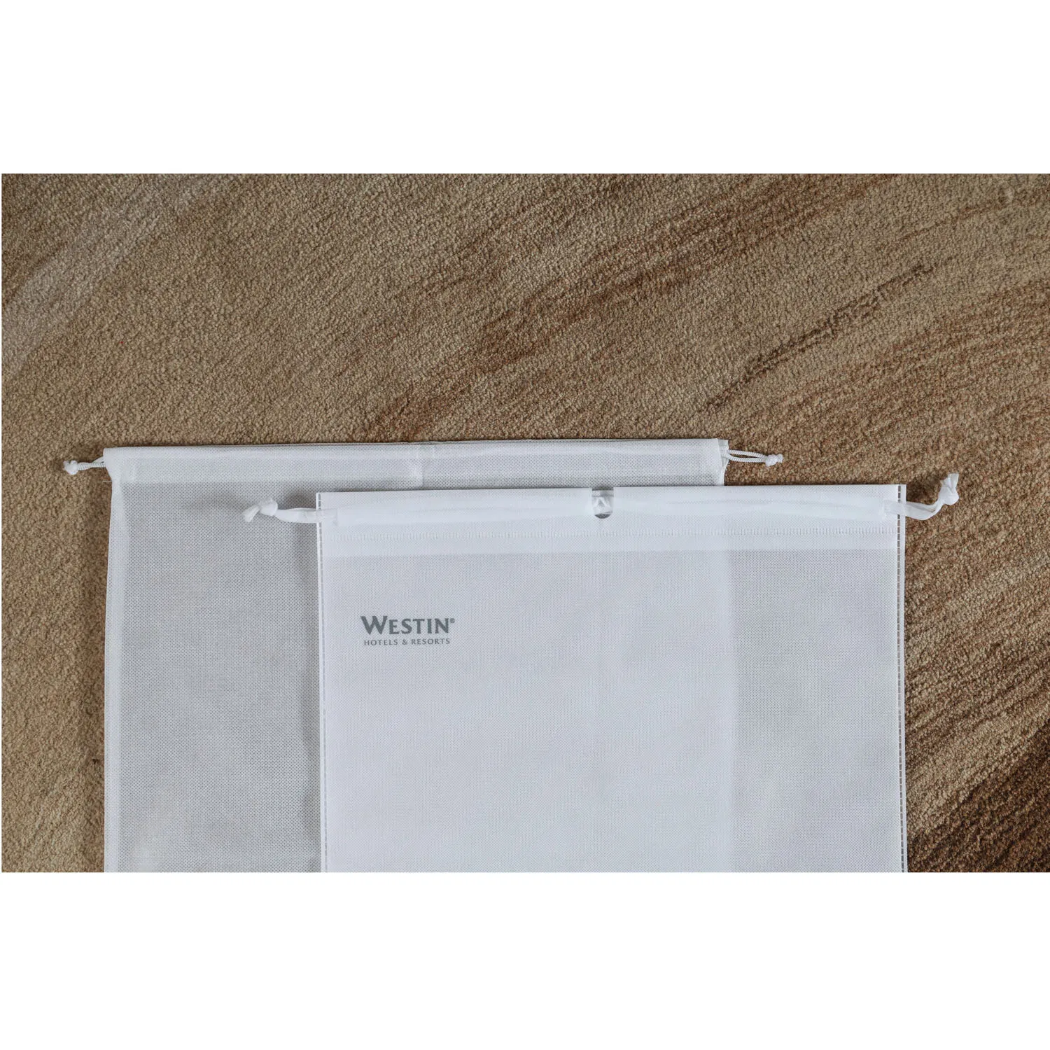 Bulk Non-Woven Hotel Laundry Bags with Custom Branding