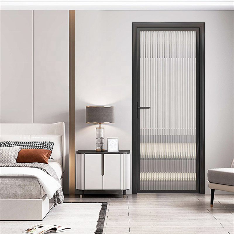 Factory Wholesale Price High Quality Steel Doors Exterior Interior Swing Doors Aluminum Metal Steel Glass Interior Doors