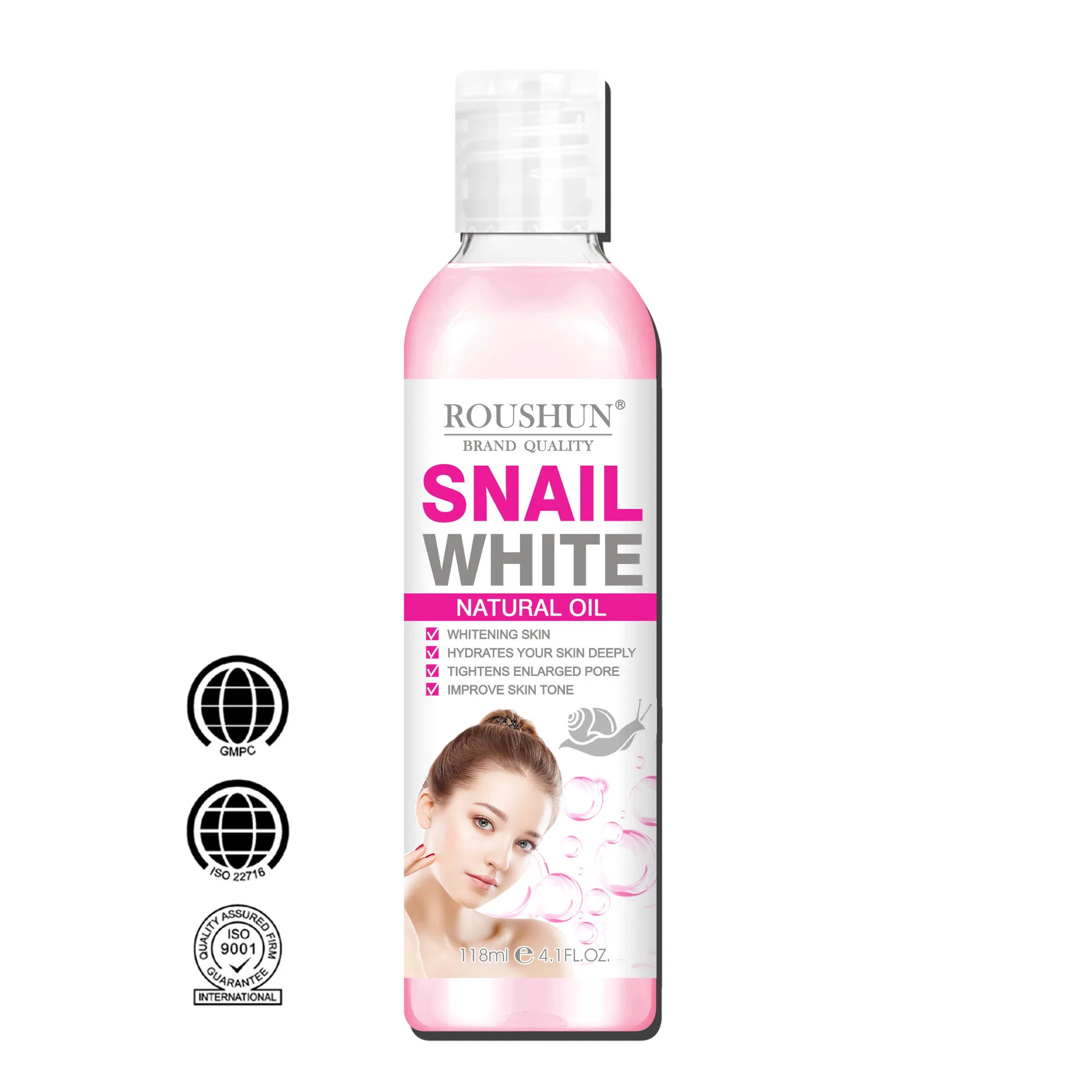 Roushun Snail White Natural Oil Whitening Skin Hydrate Your Skin Deeply