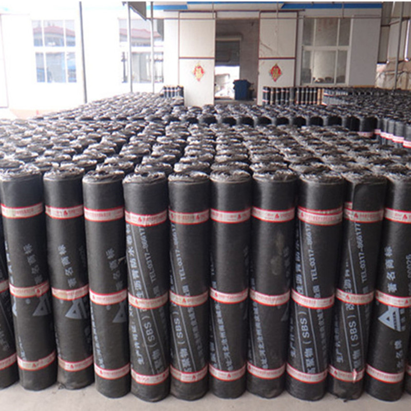 High Tensile Good Flexible Polyester Reinforced Sbs Modified Bituminous Waterproof Membrane for Concrete Roof