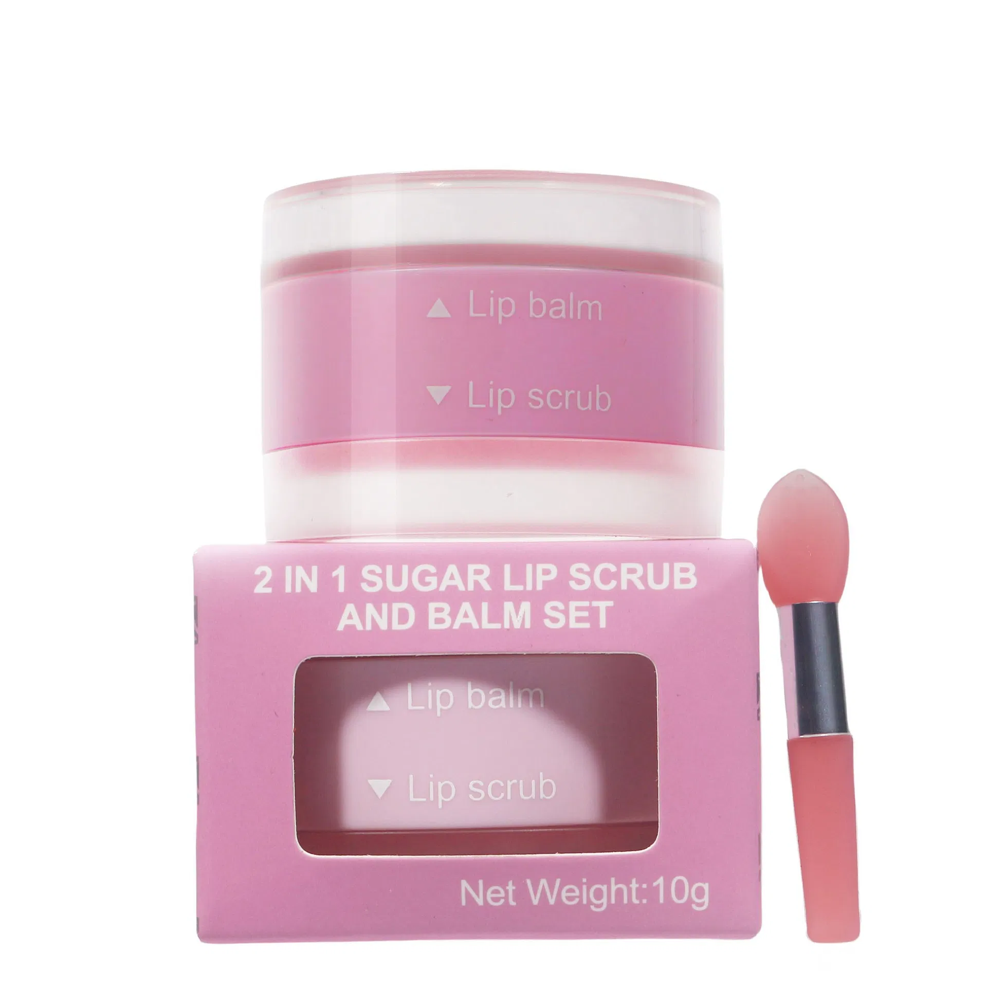 Nourishing 2-in-1 Lip Treatment Lip Scrub and Moisturizing Lip Balm