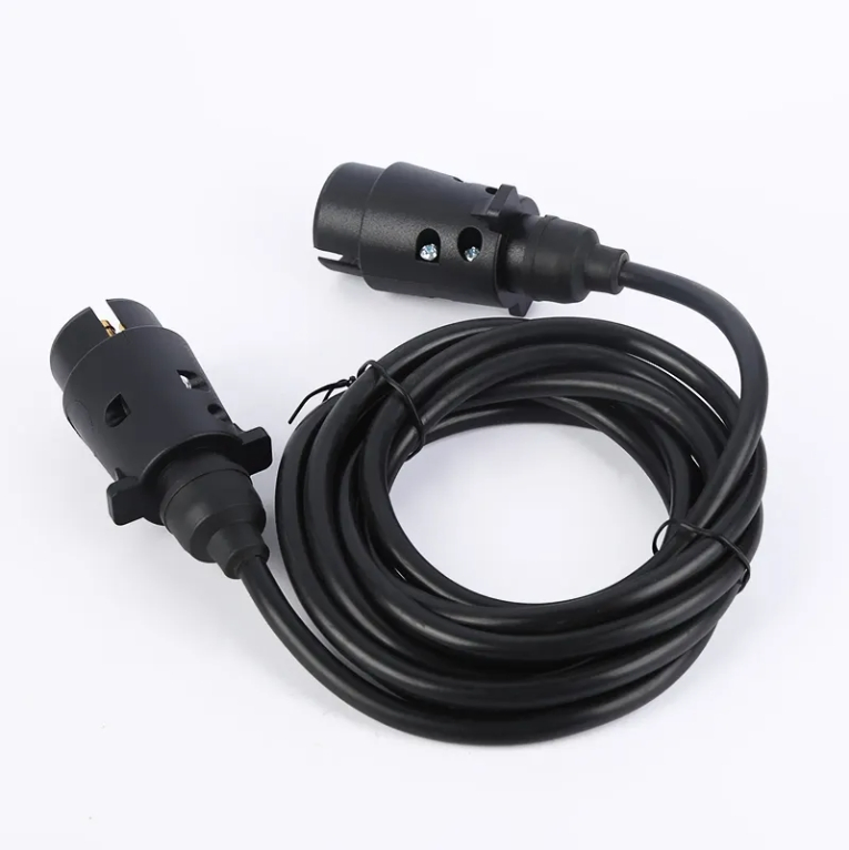 7-Pin Trailer Plug with Straight Cable