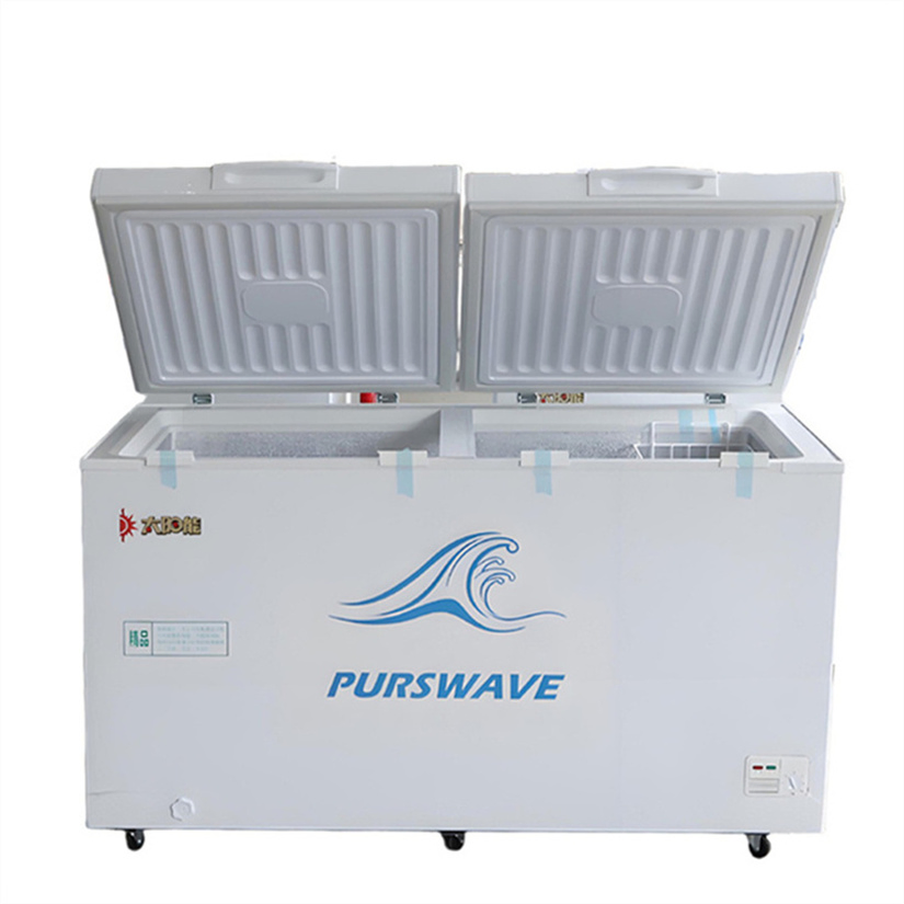 Deep Solar Powered Freezer for Office Use Keep Snacks and Drinks Ice Cold